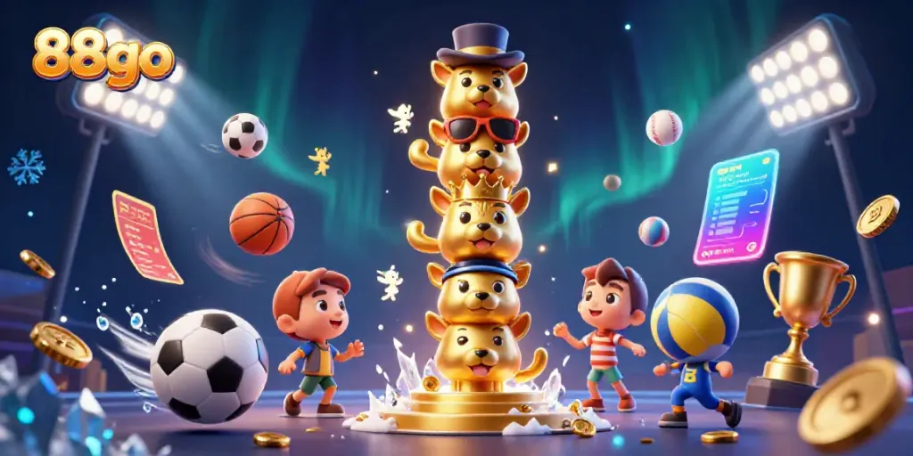 Engage with thrilling gameplay at 88go with vibrant casino elements and dynamic sports visuals.