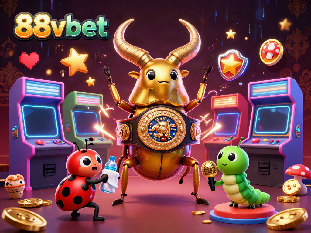 Experience the ultimate gaming thrill with 88vbet's colorful scenes and energetic characters.