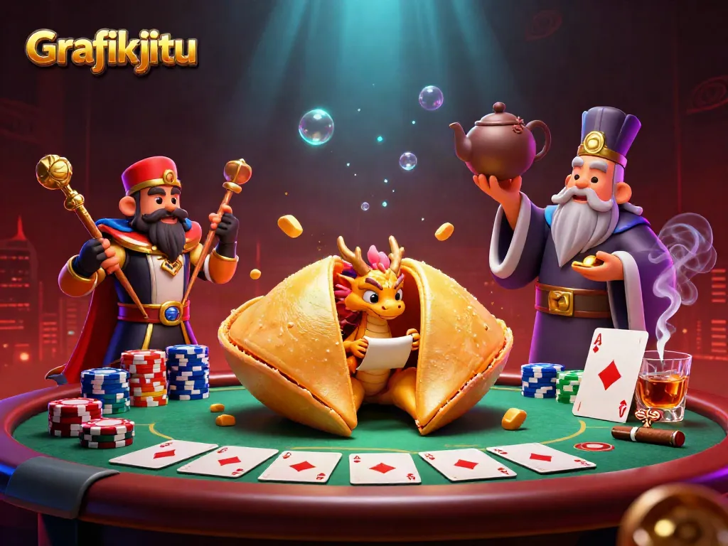 Grafikjitu offers incredible online gaming experiences with captivating visuals, including a dynamic poker scene.
