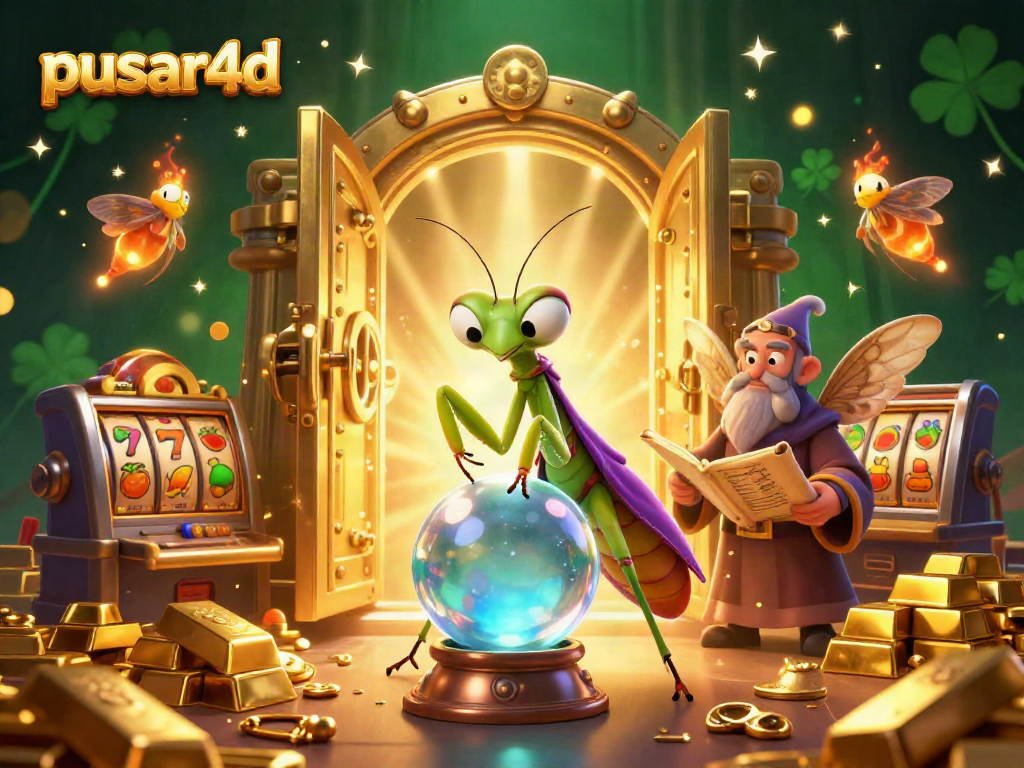 Experience phenomenal wins at pusar4d with a mystical fortune teller and golden treasures.