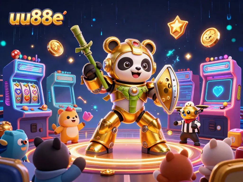 Engage in thrilling games at uu88ae, featuring colorful characters and exciting casino elements.