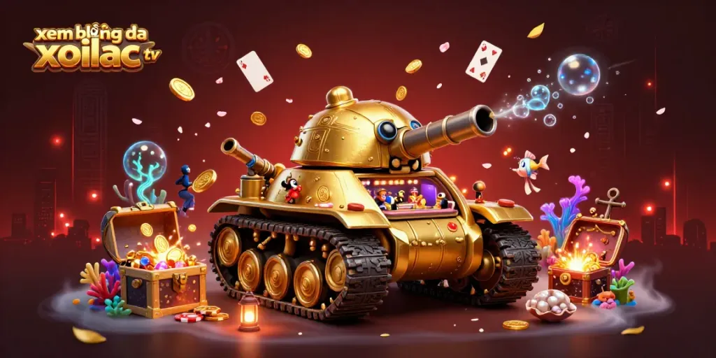 Engage with xem bóng đá xoilac tv as golden beetle tank delivers casino excitement amid treasures and vivid elements.