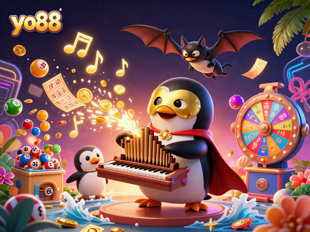 Engage in thrilling gameplay at yo88, where golden coins rain down as you hit jackpots.